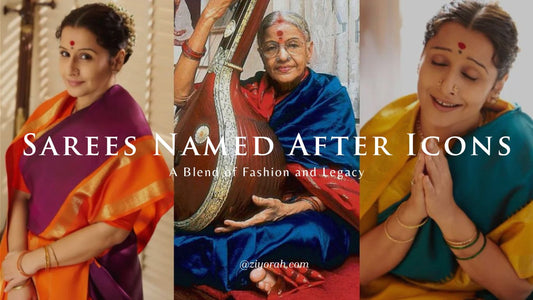 Sarees Named After Icons: A Blend of Fashion and Legacy