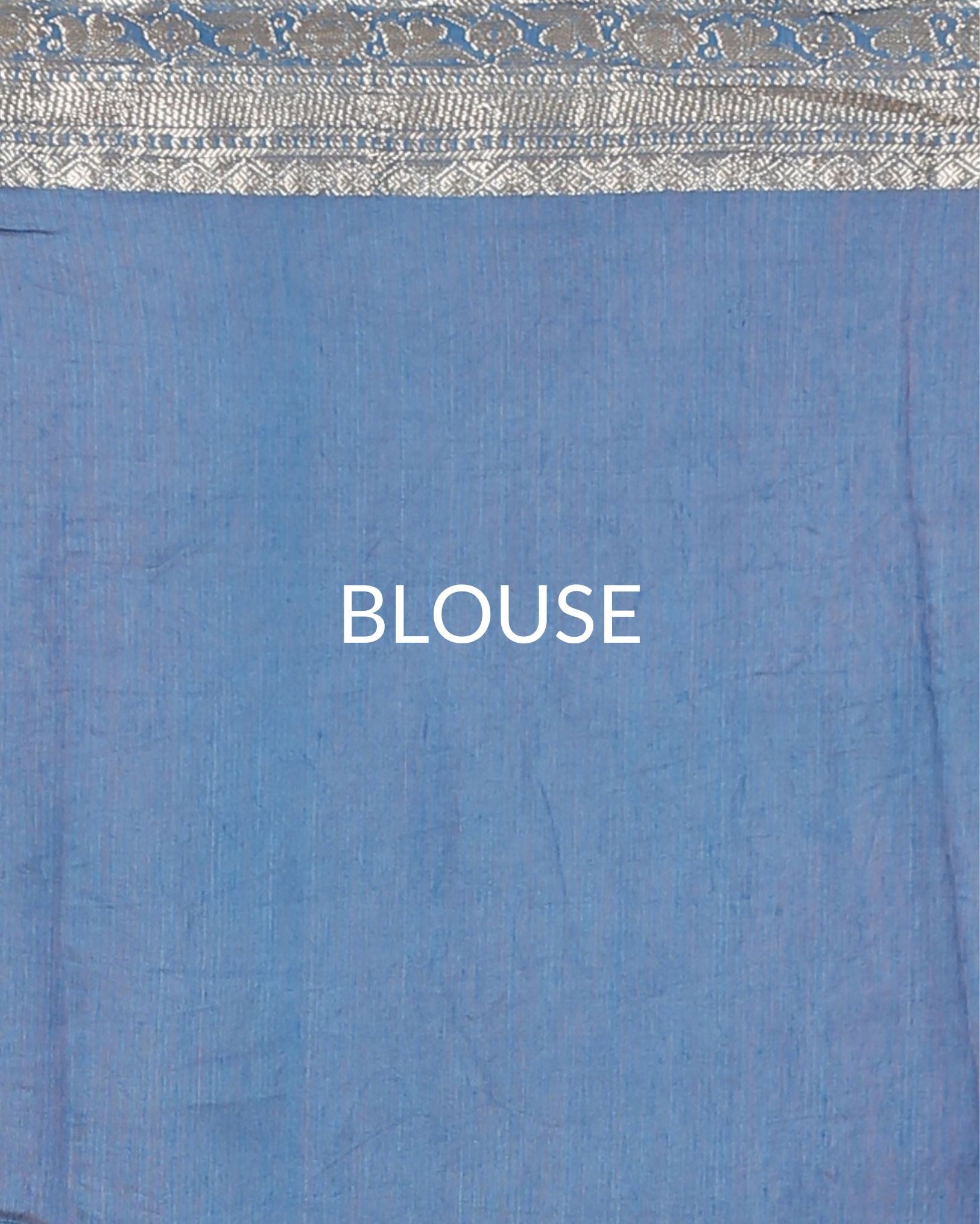 Ziyorah | Pure Silk Bandhini Bandhej Blue Saree | Gorgeous